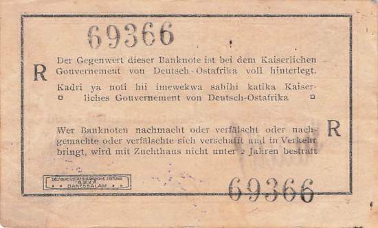 1 Rupie 1915 R Drewsen
